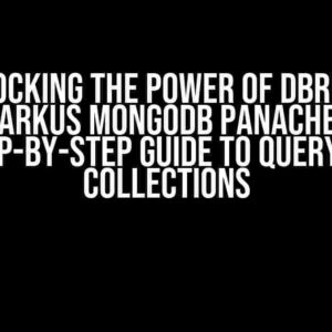 Unlocking the Power of DBRef in Quarkus MongoDB Panache: A Step-by-Step Guide to Querying Collections