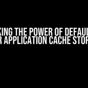 Unlocking the Power of Default/Max Browser Application Cache Storage Size